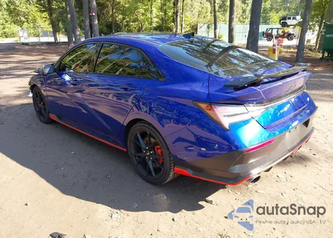 2025 Hyundai Elantra N z USA, uszkodzony, nr VIN KMHLW4DK1SU027729